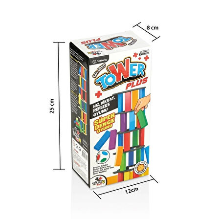 Eğitici Çocuk 8214 RENKLİ TOWER