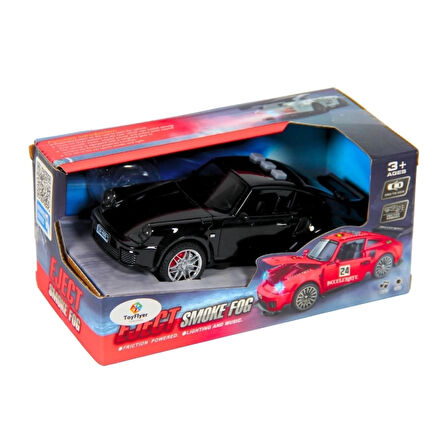 Eğitici Çocuk Işıklı Sesli Duman Çıkaran Sürtmeli Spor Araba BSP-1B