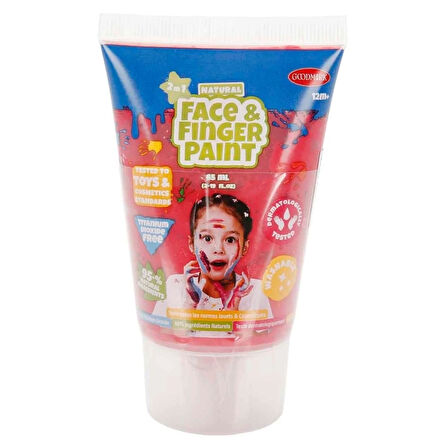 Eğitici Çocuk Yüz & Parmak Boyası 2in1 65 ml