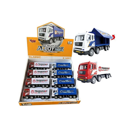 Eğitici Çocuk YH-711-61A SÜRTMELİ METAL 1:50 KAPALI KASA