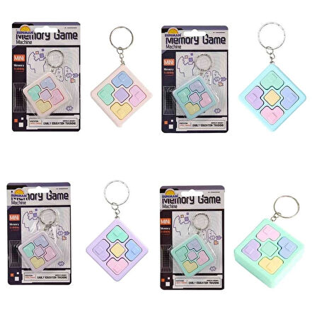Eğitici Çocuk Mini Hafıza Oyunu Anahtarlık