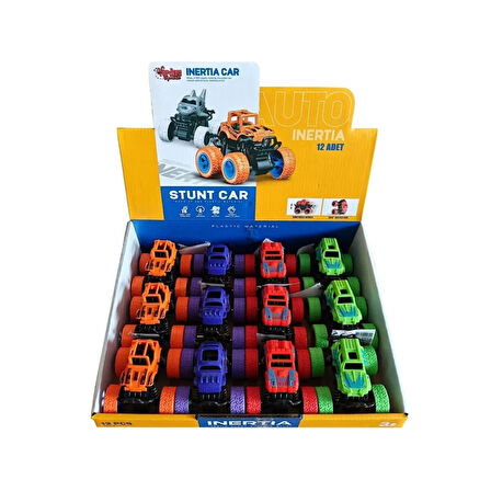 Eğitici Çocuk MG-D402-01 SÜRTMELİ 4X4 CANAVAR ARABALAR