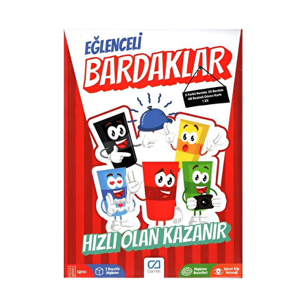 Çocuk Ca Games Eğlenceli Bardaklar 5185