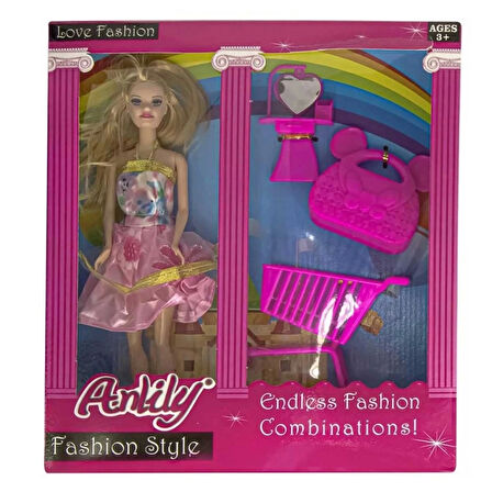 Çocuk Oydaş Anlily Market Arabalı Çantalı