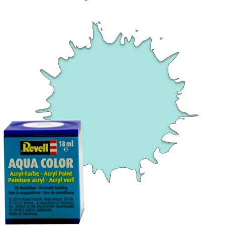Çocuk Aqua Color Light Green - Mat Boya- 18 ml