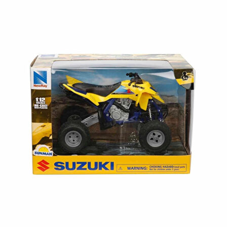 Çocuk 1:12 Suzuki Quadracer R450 Motor