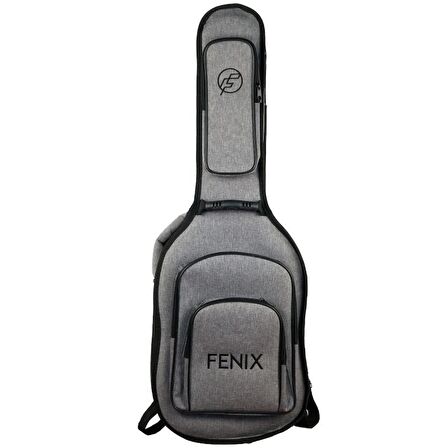 Fenix Lüx Elektro Gitar Gigbag (Gri)