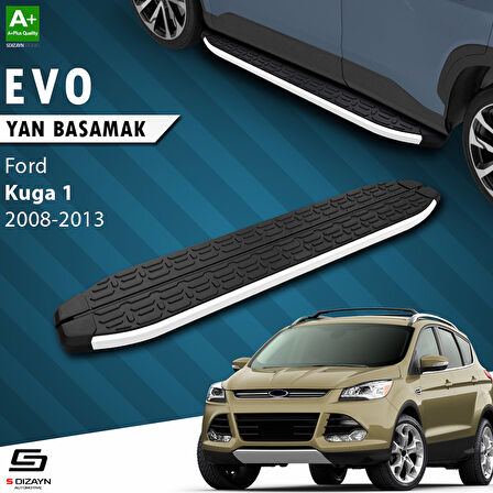 S-Dizayn Ford Kuga 1 Evo Aluminyum Yan Basamak 183 Cm 2008-2012 A+ Kalite