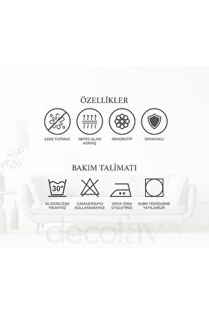 Dekoratif Kenar Çiçek Desenli Lazer Kesim Fırın Örtüsü