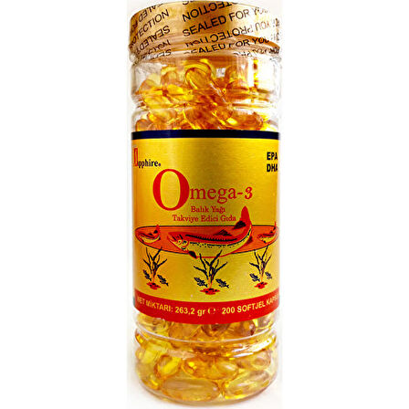 Sapphire Omega 3 200 Softgel