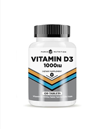 Force Nutrition Vitamin D 120 Tablet