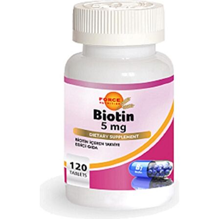 Biotin 5 Mg 120 Tablet