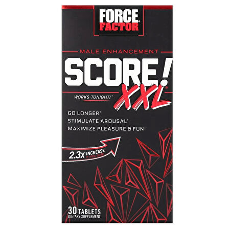 Force Factor SCORE XXL Male Testo Booster Enhancement 30 Tablet