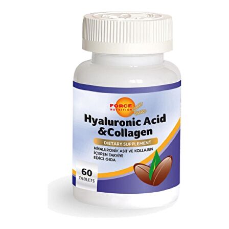 Hyaluronic Acid + Collagen 60 Tablet
