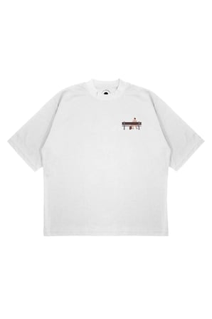 Unisex Oversize FOREST GUMP TV SHOW Baskılı Boxy Fit Kalın Kumaşlı (240gsm) T-shirt