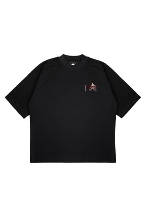 Unisex Oversize FOREST GUMP TV SHOW Baskılı Boxy Fit Kalın Kumaşlı (240gsm) T-shirt