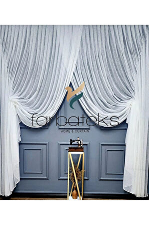 Form Yeni Moda Tül Kruvaze Tiyatro Yanki Tül Perde