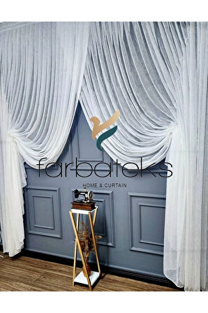 Form Yeni Moda Tül Kruvaze Tiyatro Yanki Tül Perde