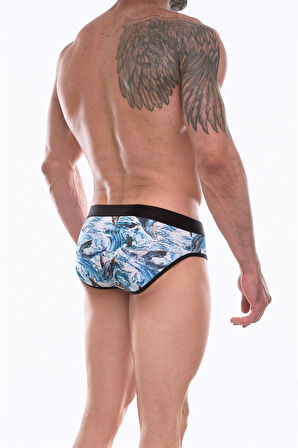 Erkek Desenli Slip