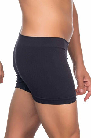 Siyah 2102 Soft Erkek Boxer