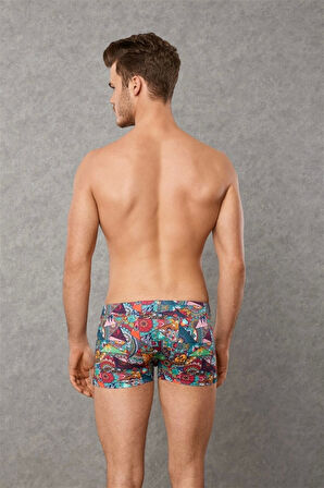 Patchwork, Desenli Erkek Boxer 1807