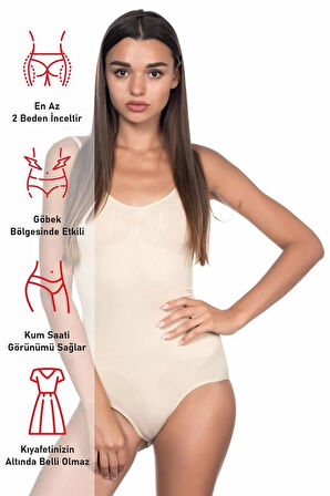 Ten 1924 Soft Kalın Askıllı Çıtçıtlı Body