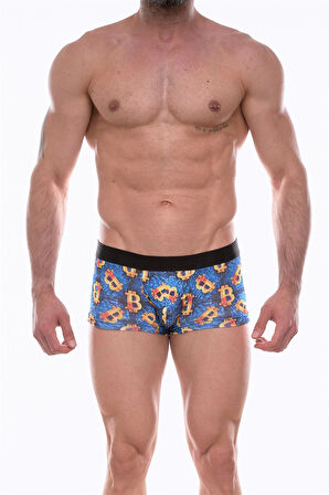 Erkek Desenli Boxer