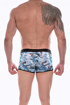 Don Moris Erkek Desenli Boxer