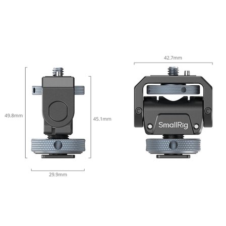 SmallRig 3809B Monitör Desteği Metak Ayak Montajı