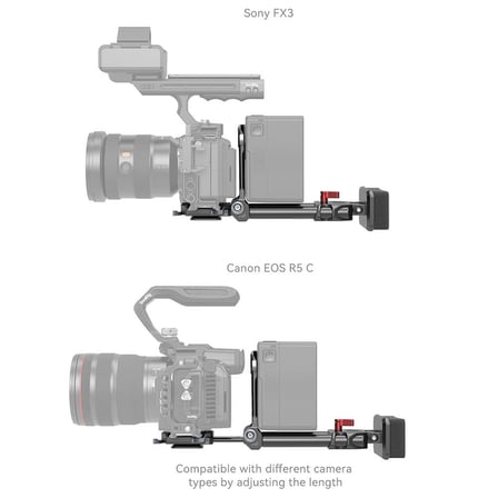 SmallRig 4063B Kompakt V-Mount Plaka Sistemi
