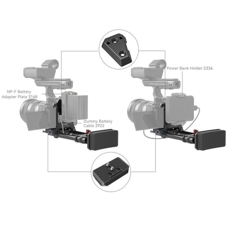 SmallRig 4063B Kompakt V-Mount Plaka Sistemi