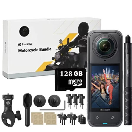 INSTA360 X5 FUL MOTORCU SETİ 128 GB 