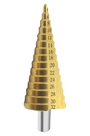 Main Shop Kademeli Matkap Ucu Metal Sac Delme 4-32 Mm Titan M-1571