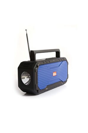 Concord El Fenerli Hoparlör Fm Radyo Kablosuz Işıldak Bluetooth Mp3 Çalar FP-107-S