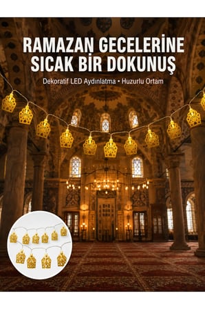 Cami Ramazan Led Işik