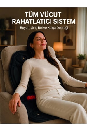 Titreşimli Isıtmalı Koltuk Tipi Minderi Ergonomik Tasarım