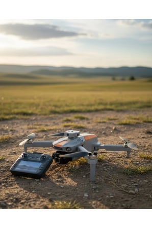 GPS Özellikli Drone 1080P Kamera 360 Derece Dönebilen Uzun Uçuş Süreli