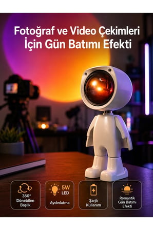 GÜNBATIMI PROJEKTÖR
