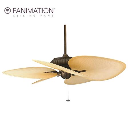 Fanimation - Belleria Eskitme Bronz 132 Cm. Nemli Mekan Tavan Vantilatörü