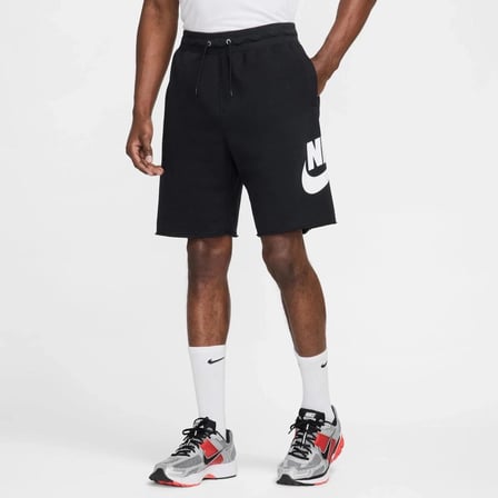 Nike Club Alumni FT Short Erkek Siyah Şort