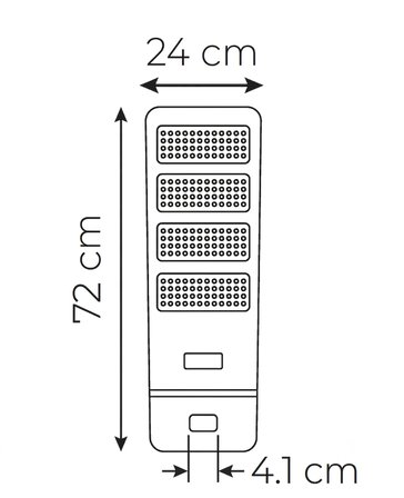 400W Solar Sokak Lambası Uzaktan Kumandalı Fotoselli IP65 Dış Mekan Güneş Enerjili LED Aydınlatma
