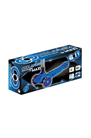 Cool Wheels Maxi Led Işıklı 3 Tekerlekli Yükseklik Ayarlı Scooter Mavi FR59182