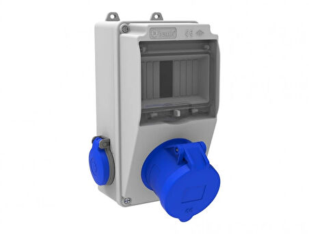 BEMİS 3/32A Kombinasyon Kutusu - 7.4kW Elektrikli Araç Şarj Uyumlu