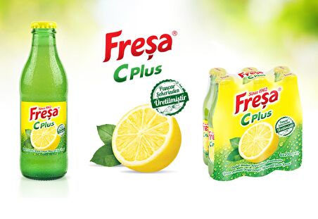 Freşa C Plus Limon Aromalı Maden Suyu 200 Ml X 24 Adet