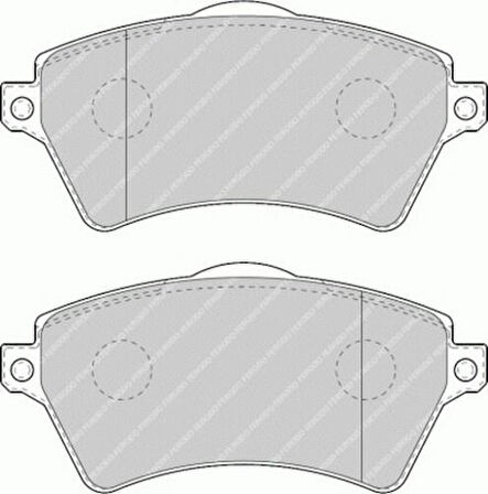 Ferodo FDB1473 Fren Balatası Ön Land Rover Freelander I 96-05 LR021899