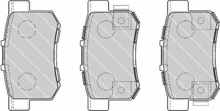 Ferodo FDB1679 Arka Fren Balatası Honda Civic 2001-CRV 2001-2007 Accord 1998-2008 Frv 04- 71768576