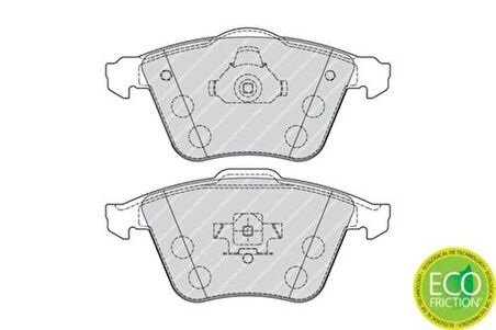 Ferodo Fdb1706 Ön Fren Balatası Vectra C 02>08 02> 2.8 V6 A4 04>08 A6 04> A8 03> Exeo 09> Focus II 05>11 St Mazda 3 03> 9-3 S40 II 04> V40 12> V50 04> C30 06>12 C70 II 06>