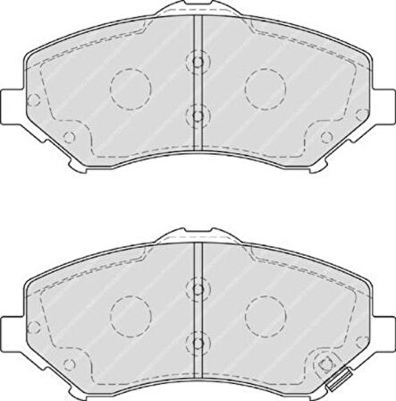 Ferodo FDB4074 Ön Fren Balatası Jeep Grand Cherokee 2.8 Wrangler III 0000071771813