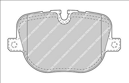Ferodo FDB4106 Fren Balatası Arka Range Rover 10-12 4.4 V8D Range Rover Sport 10-13 5.0 V8 Petrol LR025739