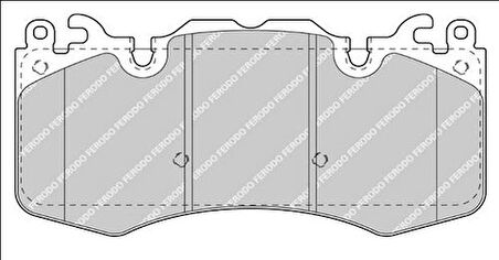 Ferodo FDB4379 Fren Balatası Ön Range Rover 13-Range Rover Sport 14- AH422K021CA